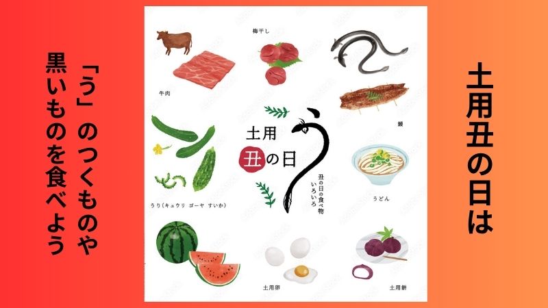 土用丑の日にオススメの食べ物